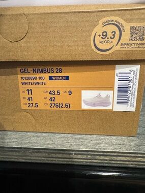 Asics GEL-NIMBUS 28 Women’s Shoes in White